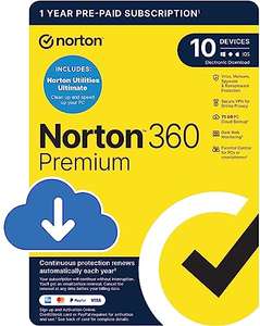 Norton 360 Premium + Utilities 2024 - Antivirus & Utility | 10 Devices | 1-year subscription - Amazon Media EU S.à r.l.