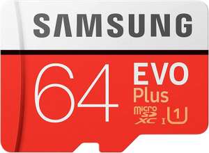 64GB - Samsung EVO Plus (2020) - Micro SD Memory Card Incl. Adapter - up to 100/20MB/s