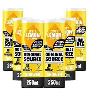 Original Source Lemon & Tea Tree Shower Gel 6x250ml (£5.70/£5.10 Subscribe & Save)