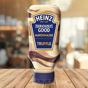 Heinz Seriously Good Rich & Creamy Truffle Mayonnaise Sauce 220ml Bottle (Best before January 2023) 1p (Min Spend £20) @ Discount Dragon