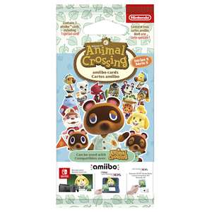 Animal Crossing amiibo Cards Pack - Series 5 £3.49 (+£1.99 delivery on orders under £20) @ My Nintendo