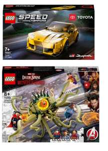 LEGO Speed Champions 76901 Toyota GR Supra Racing Car Toy £13.99 / Marvel 76205 Gargantos Showdown Dr Strange £19.99 @ Smyths Free C& C