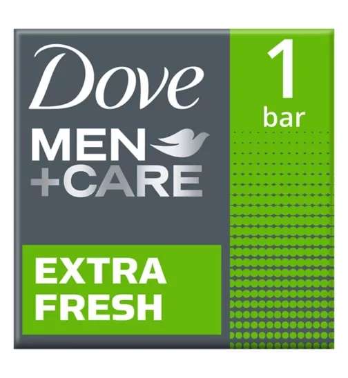 Dove Men+Care Body and Face Soap Bar Extra Fresh 90g - 50p (£1.50 Click & Collect , Free over £15 Spend) @ Boots