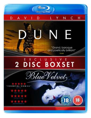 Dune/Blue Velvet Blu ray double pack Blu Ray sold by highfliersfilms