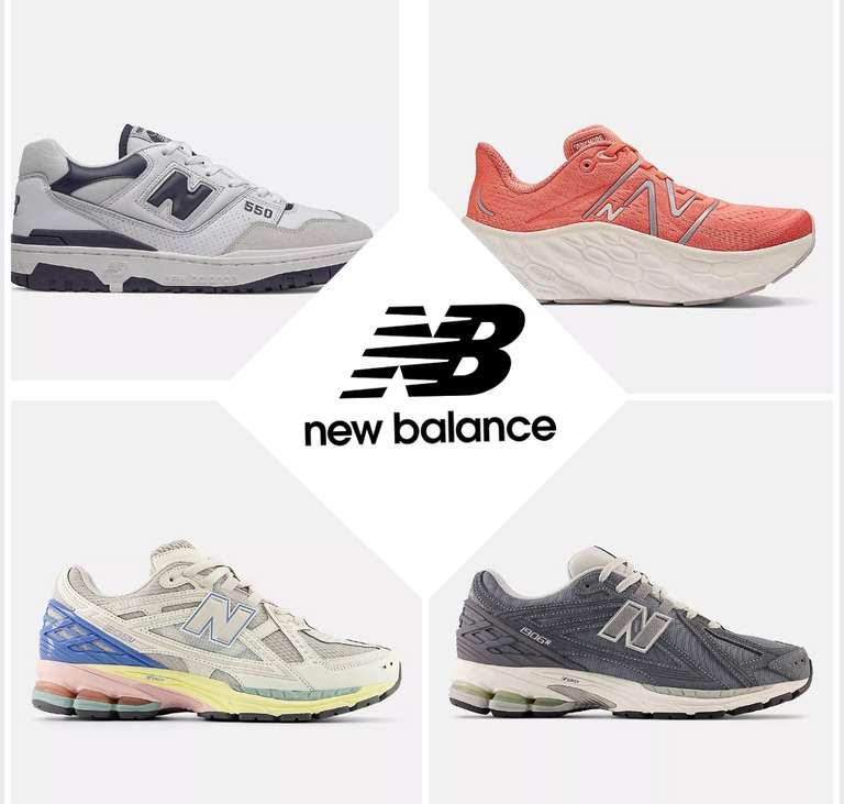 Up to 50% Off New Balance Summer Sale Men's, Women's & Kid's Clothing ...