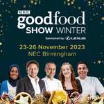 2 Free Tickets BBC Good Food Winter Show Blue Light Card Holders - Various Dates