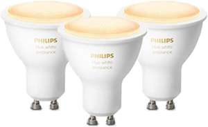 Philips Hue White Ambience Smart Spotlight 3 Pack LED [GU10 Spotlight] £52.99 - Amazon