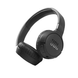 JBL Tune 660NC Wireless Over-Ear Bluetooth Headphones with active noise cancellation, in black