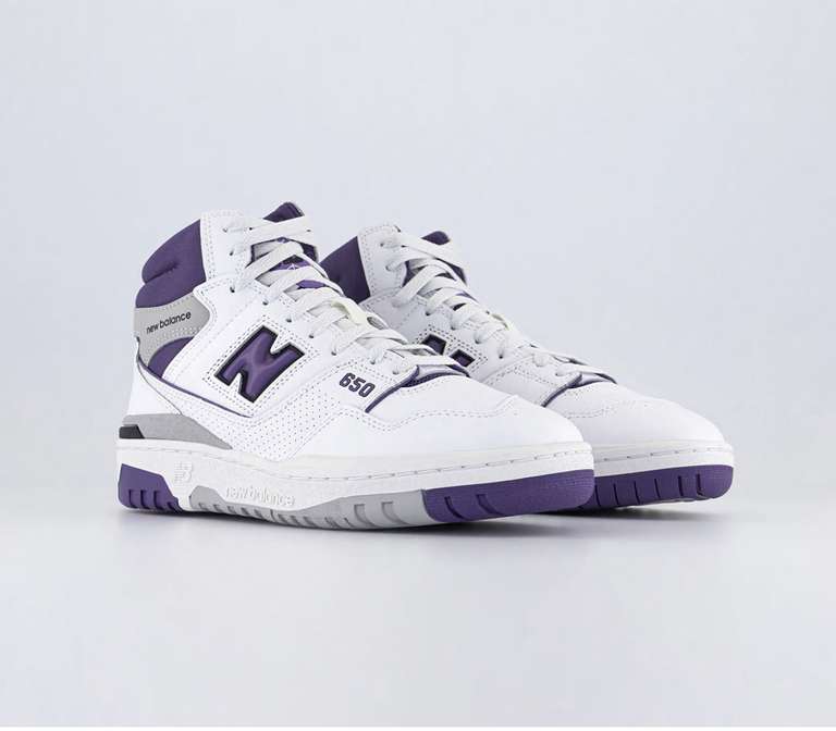 New Balance 650, Purple and White Colour way