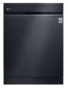 LG DF455HMS, 14 Place Setting, TrueSteam, QuadWash Dishwasher, C Rated in Matte Black