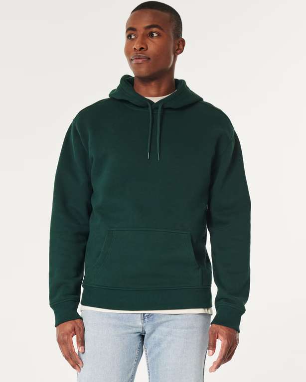 Hollister Mens Feel Good Relaxed Hoodie - various colours