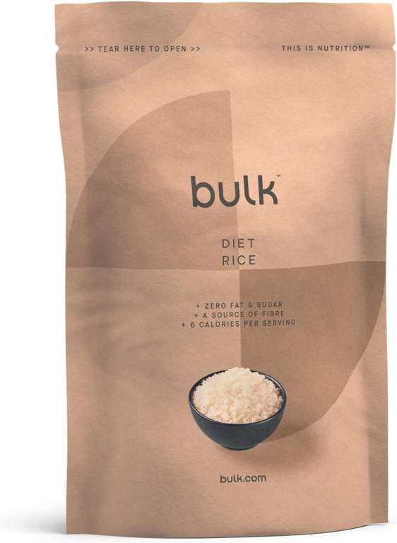 Bulk Diet Rice, 200g, Packaging May Vary 62p S&S