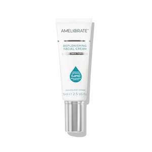 AMELIORATE Replenishing Facial Cream 75ml | Suitable for KP, Normal and Dry Skin | Moisturises, Nourishes and Smooths Skin