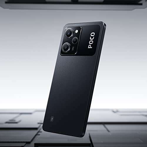 POCO X5 Pro 5G - Black 8GB RAM/256GB ROM/6.67”120Hz FHD+ POLED/Snapdragon778G/pro-grade 108MP Camera/5000mAh, NFC/UK Version 2 Year Warranty