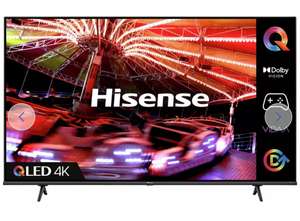 Hisense 55 Inch 55E7HQTUK Smart 4K UHD HDR QLED Freeview TV + Free £50 e-gift-card - £429 With Click & Collect @ Argos