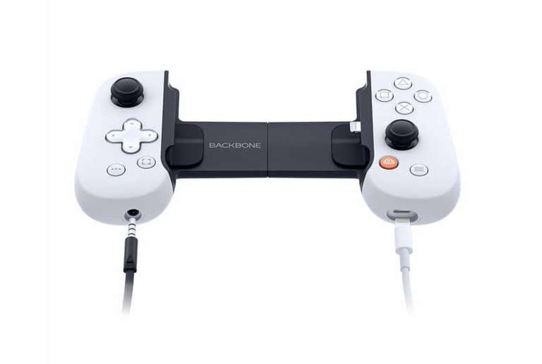 BACKBONE One (Lightning) - PlayStation Edition Mobile Gaming Controller for iPhone - $25 Sony PlayStation Credit Included - SB Amazon US