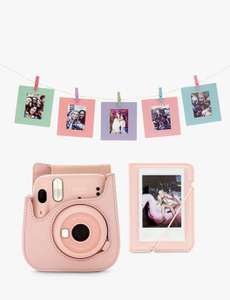 Fujifilm Instax Mini 11 Accessory Kit with Camera Case, Photo Album & Photo Cards with Hanging Twine £7 + £2.50 Click & Collect @ John Lewis