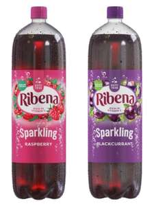 Ribena Sparkling Raspberry/Blackcurrant 2lt £1 @ Asda
