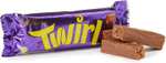 Cadbury Twirl Chocolate Bar, 43g 43p / 41p Subscribe & Save + Save 15% With Repeat Deliveries @ Amazon