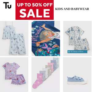 Sale - Up to 50% Off Sale on Kidswear + Free Click & Collect