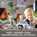 LEGO 60350 City Lunar Research Base Outer Space Set, NASA Inspired with 6 Astronaut Minifigures £49.99 @ Amazon