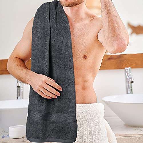 Utopia Towels - 4 Piece Bath Towels Set (69 x 137 CM) £22.99 - Sold by Utopia Deals Europe / Fulfilled By Amazon