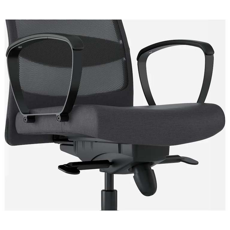 Markus Office chair, Vissle Dark Grey - £134.25 Click and collect using code @ Ikea