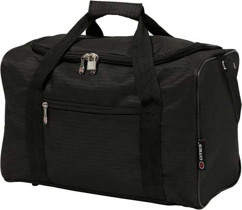 5 Cities 40x20x25 Cabin Holdalls. 8 colours/designs from £8.99 to £9.99 - Sold By Packed Direct FBA