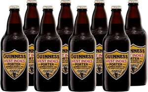 Guinness West Indies Porter Beer, 8 x 500ml - w/voucher