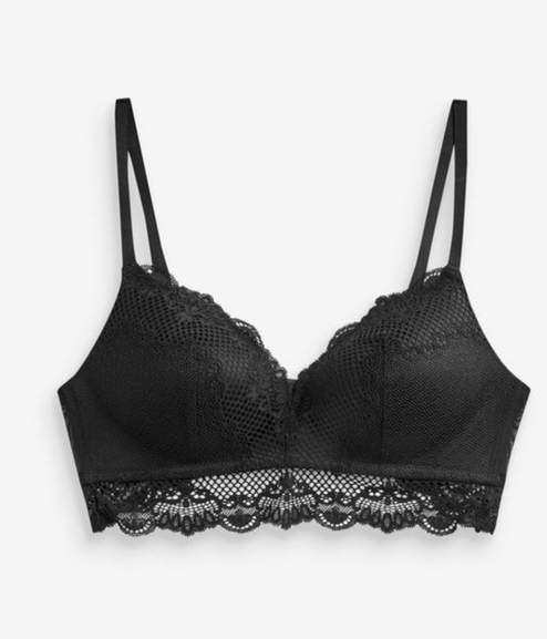 Victoria Secret Luxe Lingerie Embroidered Unlined Balcony Bra