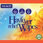 Nuage Hayfever Relief Wipes, Resealable Pack (30 wipes) - £1 / 90p or less with subscribe & save @ Amazon