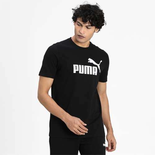 PUMA Men's Ess Logo Tee sizes 3XS - XXL £10 @ Amazon