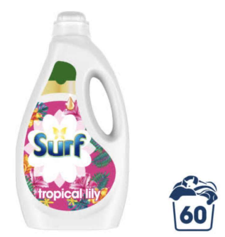 Surf Tropical Lily Liquid Detergent 60 Washes