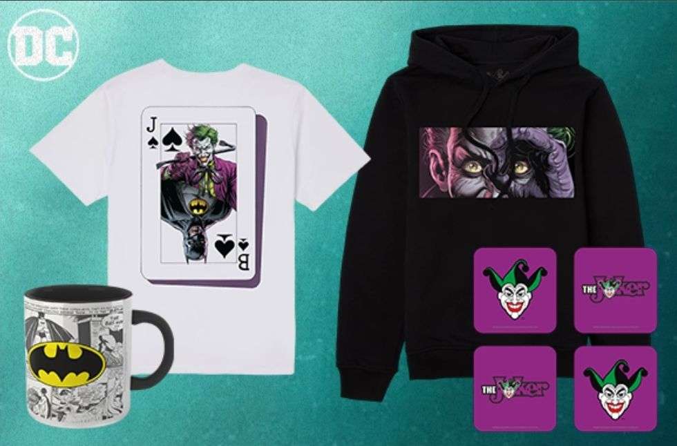 Batman & Joker Clothing BOGOF Deal at Zavvi | hotukdeals