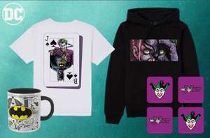 Buy One Get One Free On Batman & Joker Clothing And Homeware. Bogof