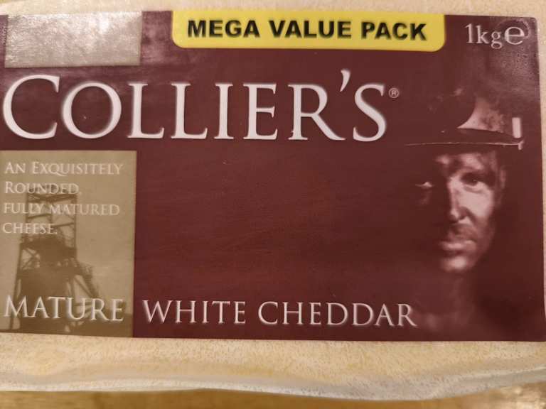 Collier's 1kg Mature Cheddar Cheese
