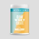 Clear Whey Isolate £0.01 (First 4,000 Customers) + Free Standard Delivery Via App @ MyProtein