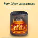 COSORI Air Fryer Lite 3.8L, 75-230℃, 7 Cooking Functions, Smart Control, 1500W, 1-3 Portions - w/voucher