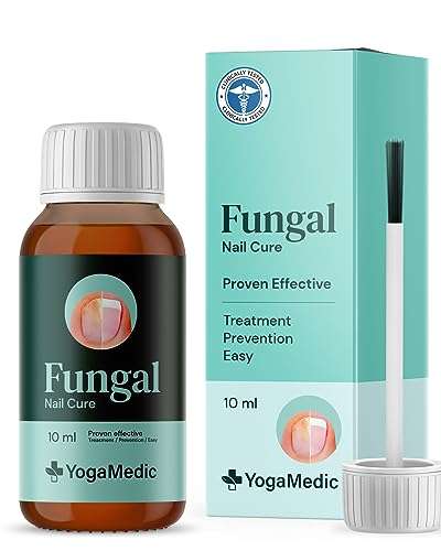 YogaMedic Fungal Nail Treatment for Toenails Extra Strong [No filing necessary] 10ml - JRSK Comercio FBA