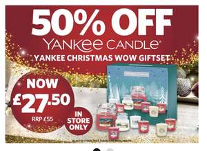 Yankee candle wow giftset - Instore