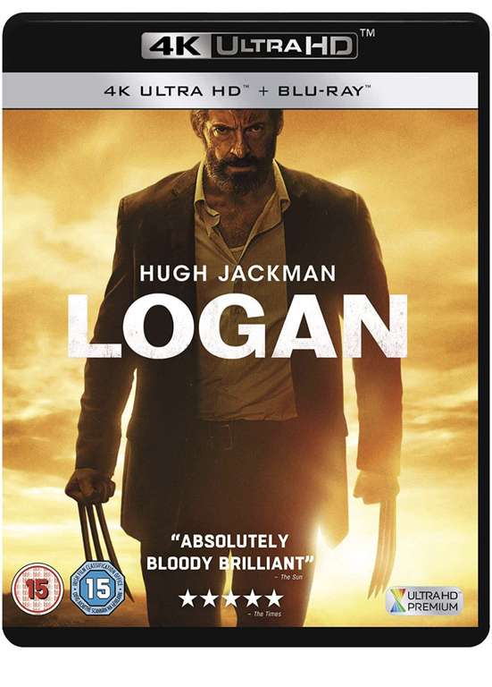 Logan (15) 2017 4K UHD+BR (Used) £5 with free click and collect @ CeX