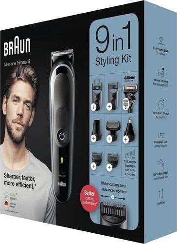Braun 9 in 1 beard trimmer Aldridge In Store