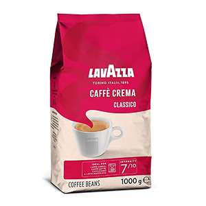Lavazza Caffè Crema Classico Coffee Beans - Medium Roasting, 1kg