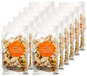 Morrisons Whole Blanched Almonds 150g x 12 - £16.16 @ Amazon