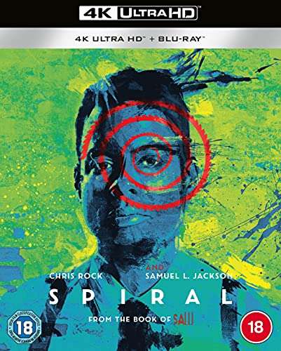 Spiral: From The Book Of Saw - 4k Ultra-HD + Blu-Ray £8.77 @ Amazon