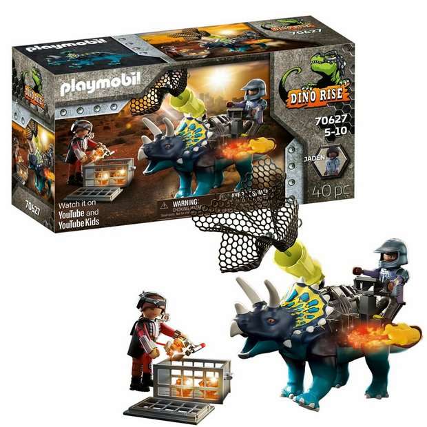 Playmobil 70627 Dino Rise Triceratops Playset £12 free click & collect @ Argos
