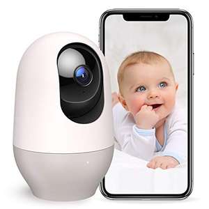 Nooie WiFi Indoor 360 Camera with 32GB SD (Baby Monitor, Pet Camera, Security) £31.99 @ Dispatches from Amazon Sold by Nestee
