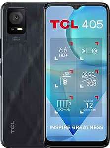 TCL 405 32GB Mobile Phone (Android GO) + Voxi 100GB Data sim - Free C&C