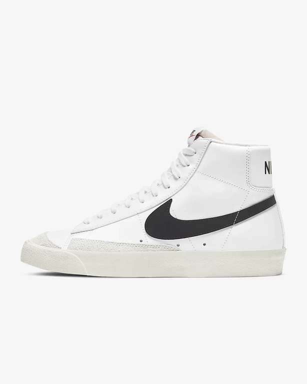 Nike Blazer Mid '77 trainers in white/black £ 47.98 Delivered With Code @ Asos