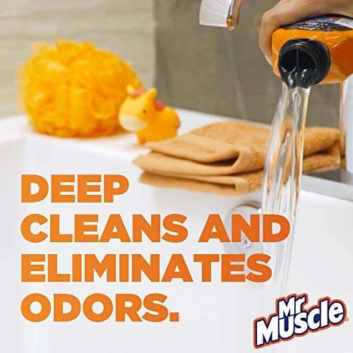 Mr Muscle Deep Clean & Odour Eliminating Drain Foamer 500ml (£2.85 Subscribe & Save)